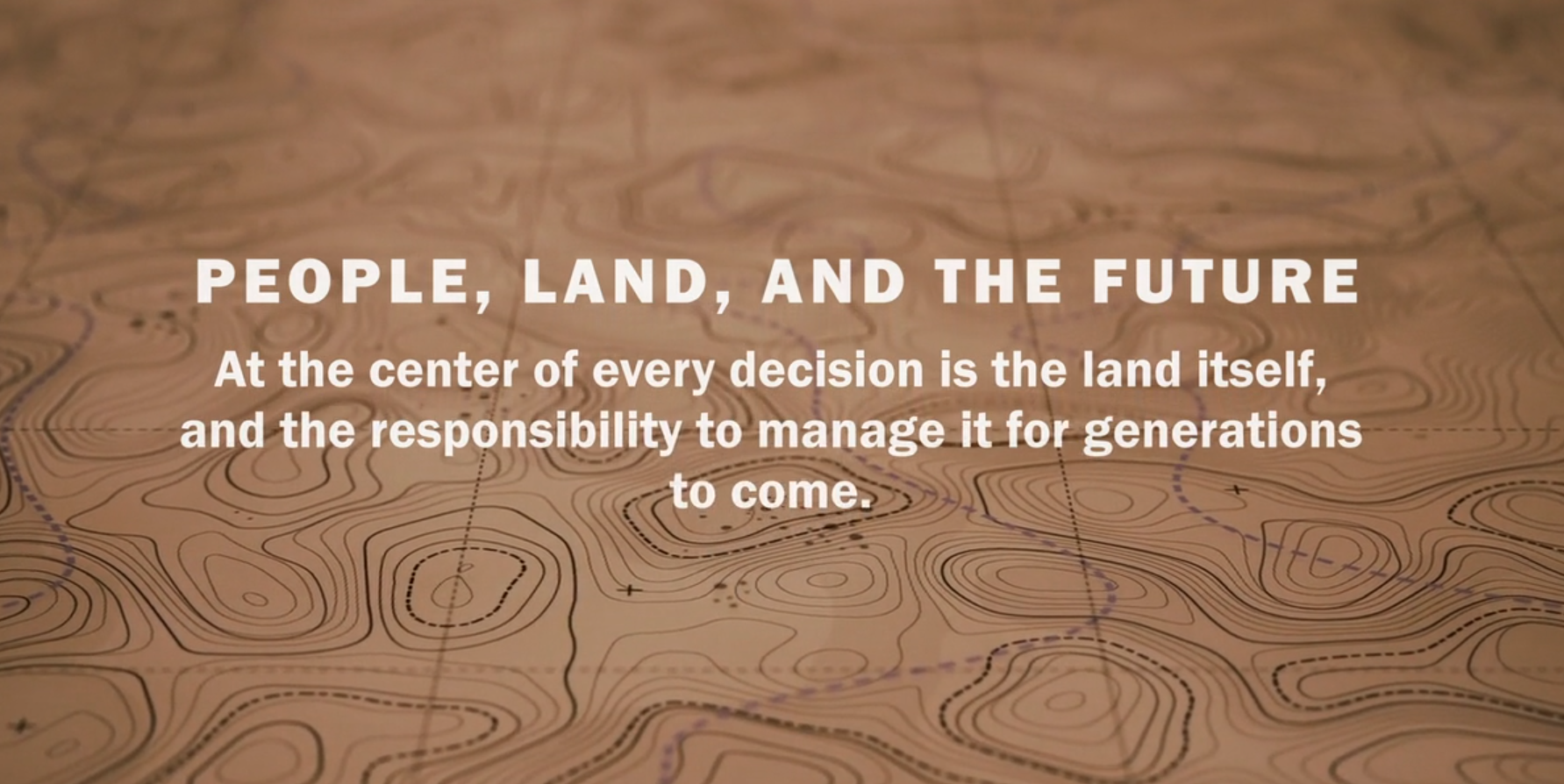 Part 3: People, Land, and the Future: A Long-Term Perspective